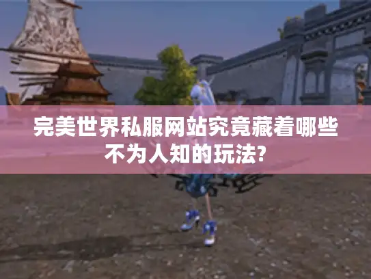 完美世界私服网站究竟藏着哪些不为人知的玩法?