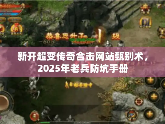新开超变传奇合击网站甄别术，2025年老兵防坑手册
