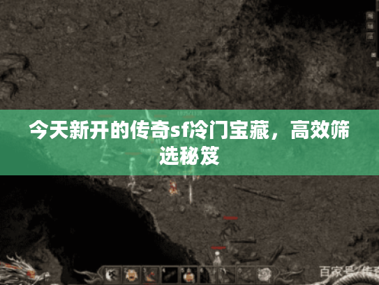 今天新开的传奇sf冷门宝藏,高效筛选秘笈 今天新开的传奇sf冷门宝藏,高效筛选秘笈