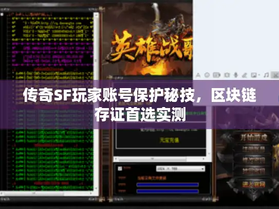 传奇SF玩家账号保护秘技，区块链存证首选实测