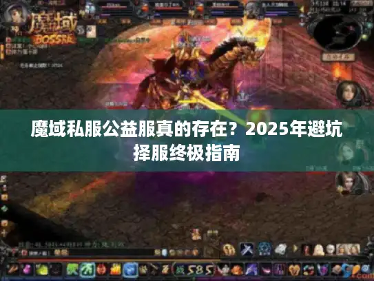 魔域私服公益服真的存在？2025年避坑择服终极指南
