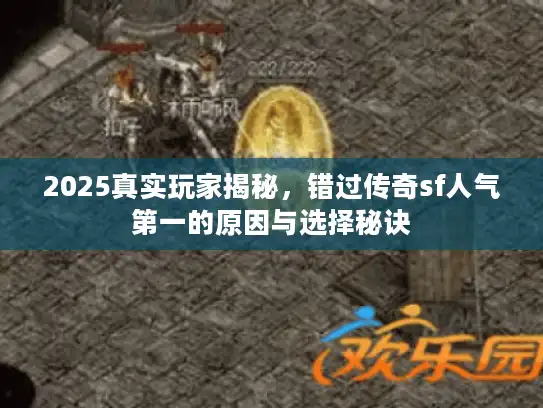 2025真实玩家揭秘，错过传奇sf人气第一的原因与选择秘诀