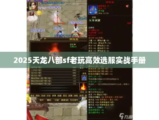 2025天龙八部sf老玩高效选服实战手册