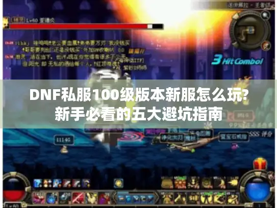 DNF私服100级版本新服怎么玩?新手必看的五大避坑指南