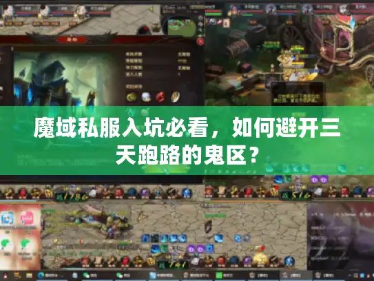 魔域私服入坑必看,如何避开三天跑路的鬼区? 魔域私服入坑必看,如何避开三天跑路的鬼区?