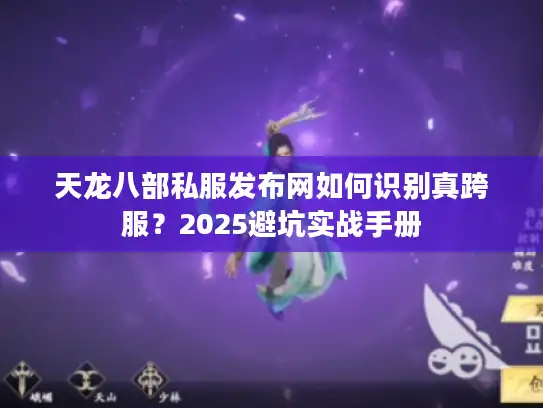 天龙八部私服发布网如何识别真跨服？2025避坑实战手册