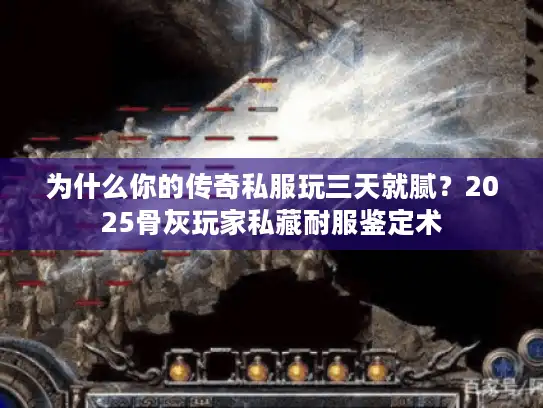 为什么你的传奇私服玩三天就腻？2025骨灰玩家私藏耐服鉴定术