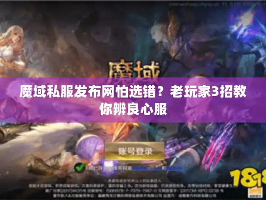 魔域私服发布网怕选错?老玩家3招教你辨良心服 魔域私服发布网怕选错?老玩家3招教你辨良心服