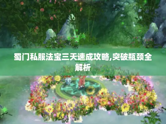 蜀门私服法宝三天速成攻略,突破瓶颈全解析 蜀门私服法宝三天速成攻略,突破瓶颈全解析