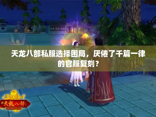 天龙八部私服选择困局,厌倦了千篇一律的官服复刻? 天龙八部私服选择困局,厌倦了千篇一律的官服复刻?