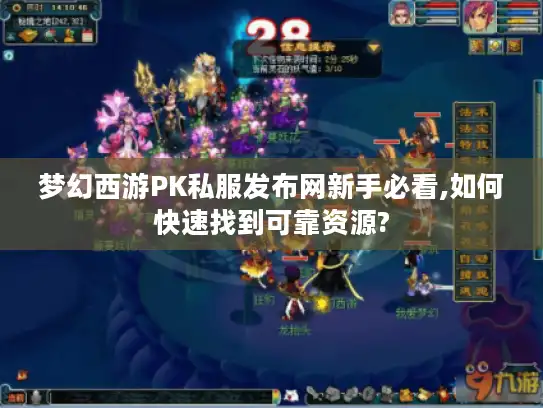 梦幻西游PK私服发布网新手必看,如何快速找到可靠资源?