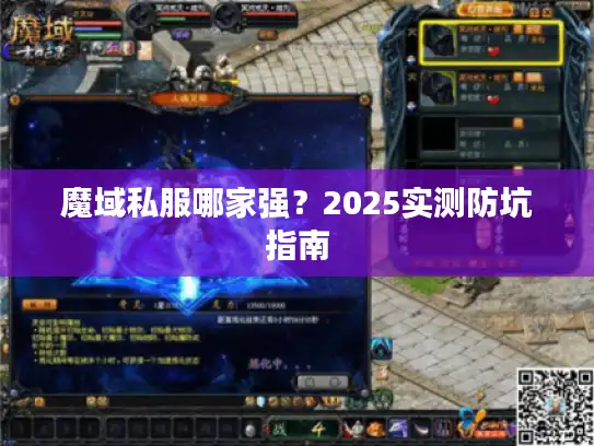 魔域私服哪家强？2025实测防坑指南