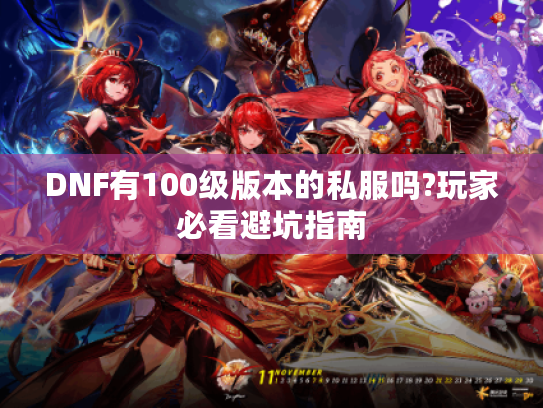 DNF有100级版本的私服吗?玩家必看避坑指南