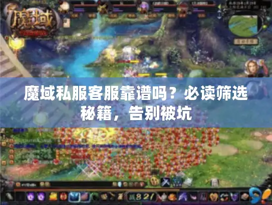 魔域私服客服靠谱吗？必读筛选秘籍，告别被坑