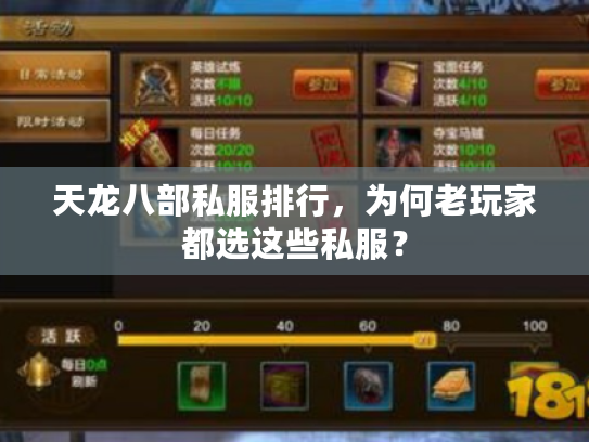 天龙八部私服排行,为何老玩家都选这些私服? 天龙八部私服排行,为何老玩家都选这些私服?