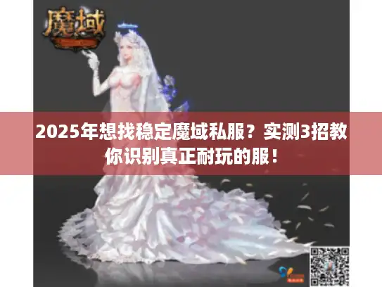 2025年想找稳定魔域私服？实测3招教你识别真正耐玩的服！