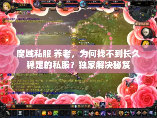 魔域私服 养老，为何找不到长久稳定的私服？独家解决秘笈
