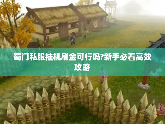 蜀门私服挂机刷金可行吗?新手必看高效攻略