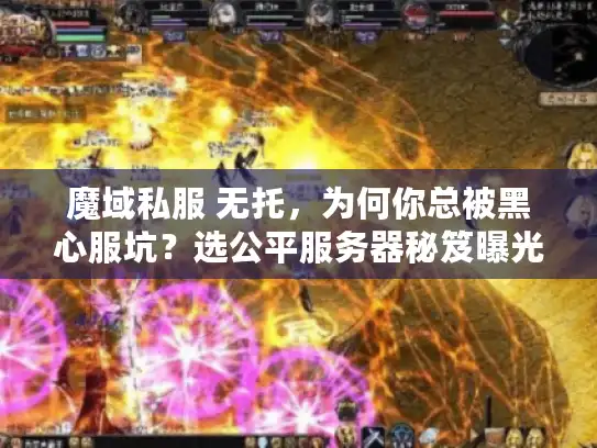 魔域私服 无托，为何你总被黑心服坑？选公平服务器秘笈曝光