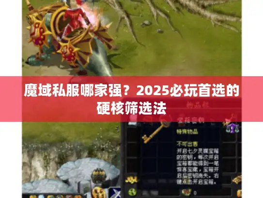 魔域私服哪家强？2025必玩首选的硬核筛选法