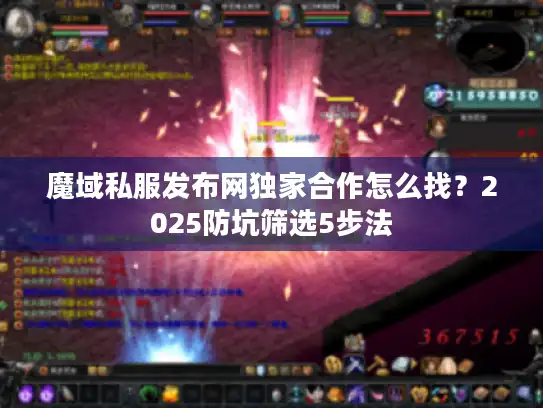 魔域私服发布网独家合作怎么找？2025防坑筛选5步法