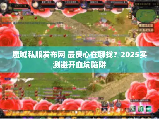 魔域私服发布网 最良心在哪找？2025实测避开血坑陷阱