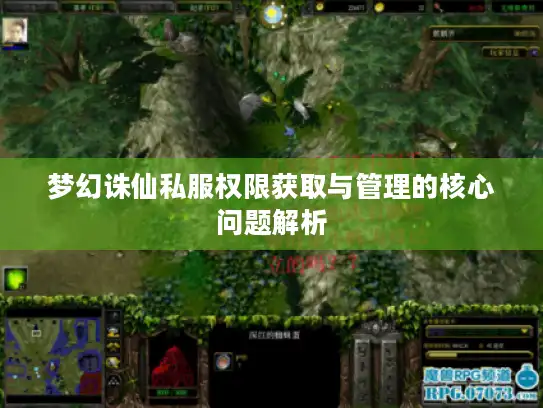 梦幻诛仙私服权限获取与管理的核心问题解析