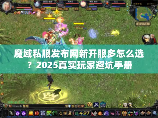 魔域私服发布网新开服多怎么选？2025真实玩家避坑手册
