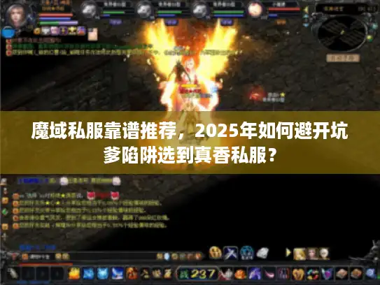 魔域私服靠谱推荐，2025年如何避开坑爹陷阱选到真香私服？