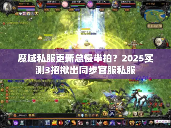 魔域私服更新总慢半拍？2025实测3招揪出同步官服私服