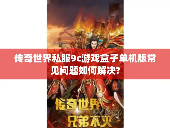 传奇世界私服9c游戏盒子单机版常见问题如何解决?